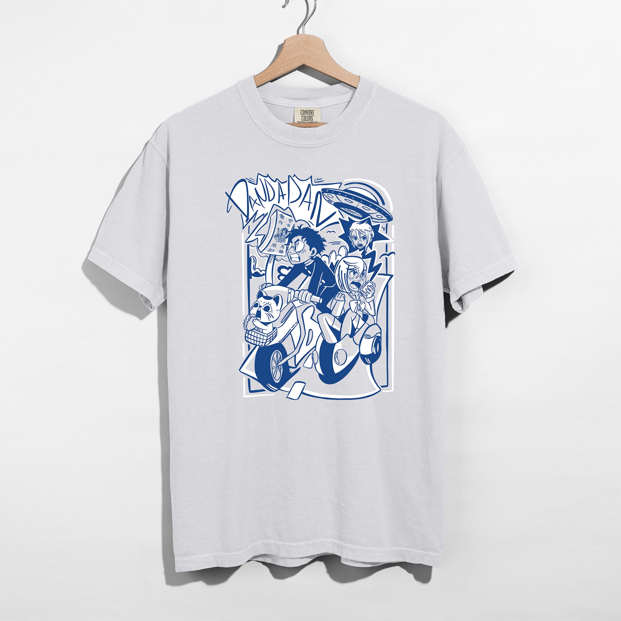 Okarun & Momo Adventure Shirt - Blue Edition