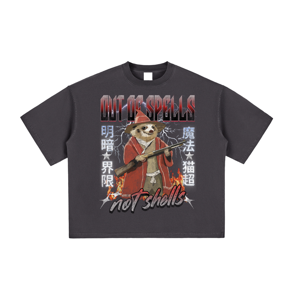 Vintage Raccoon Boxy Tee