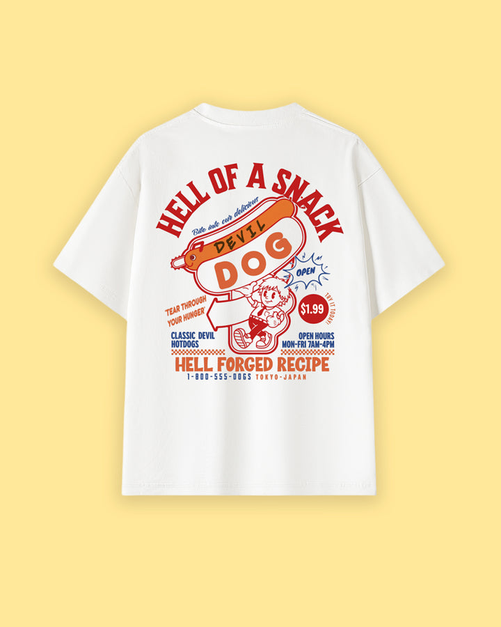 Devil Dog Oversized Drop Shoulder Premium Tee