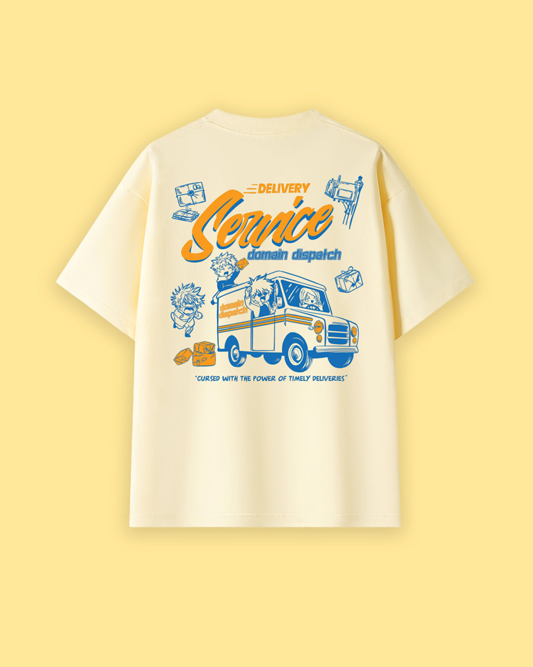 Domain Dispatch Oversized Drop Shoulder Premium Tee