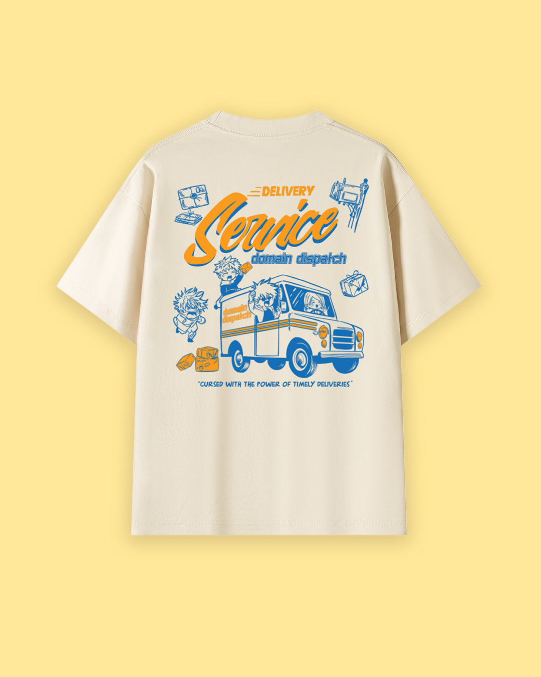 Domain Dispatch Oversized Drop Shoulder Premium Tee