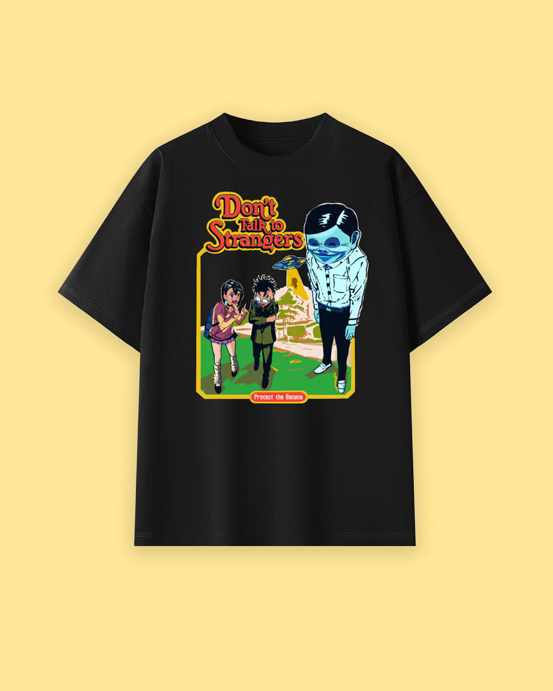 Retro Alien & Ghosts Tee