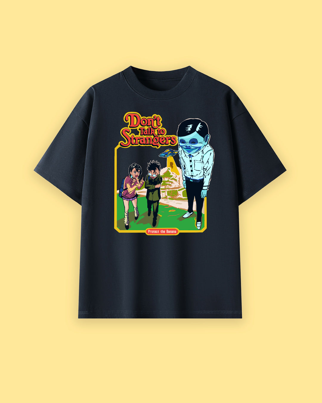 Retro Alien & Ghosts Tee