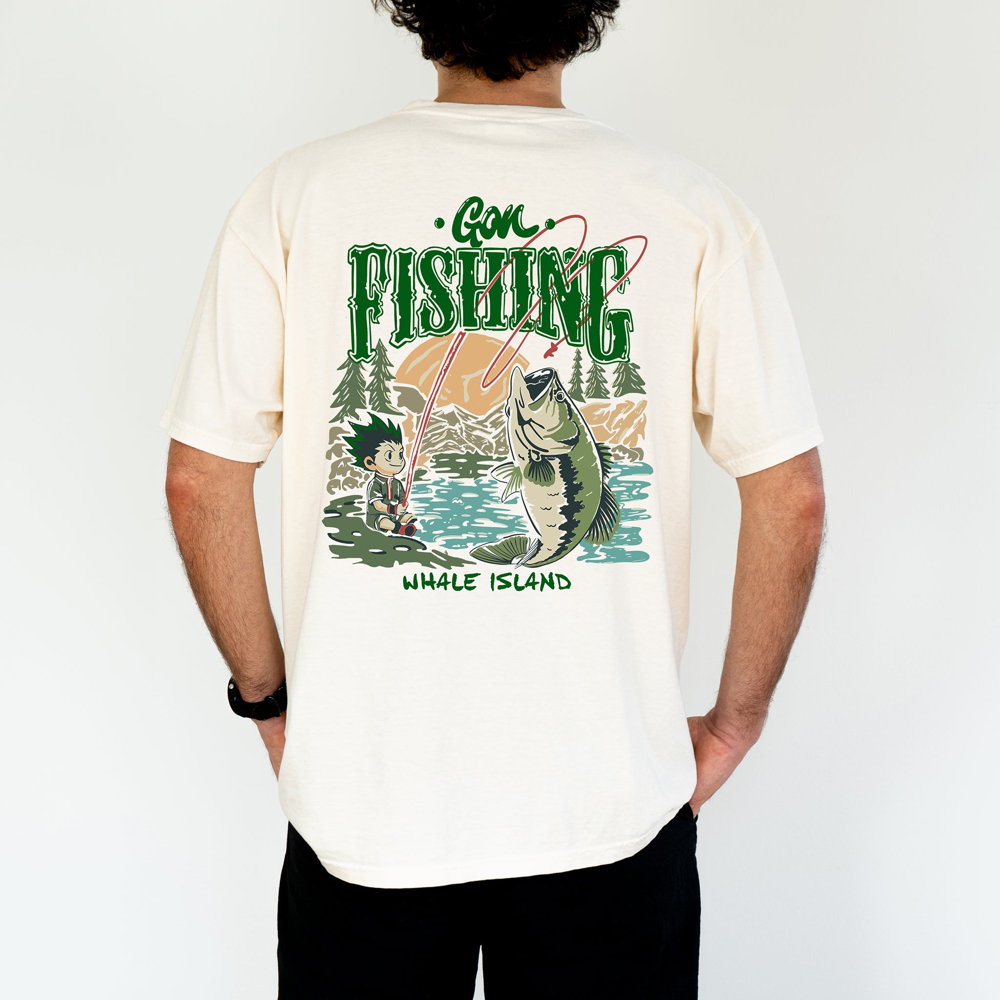 Retro Gon Hunter Fishing Shirt