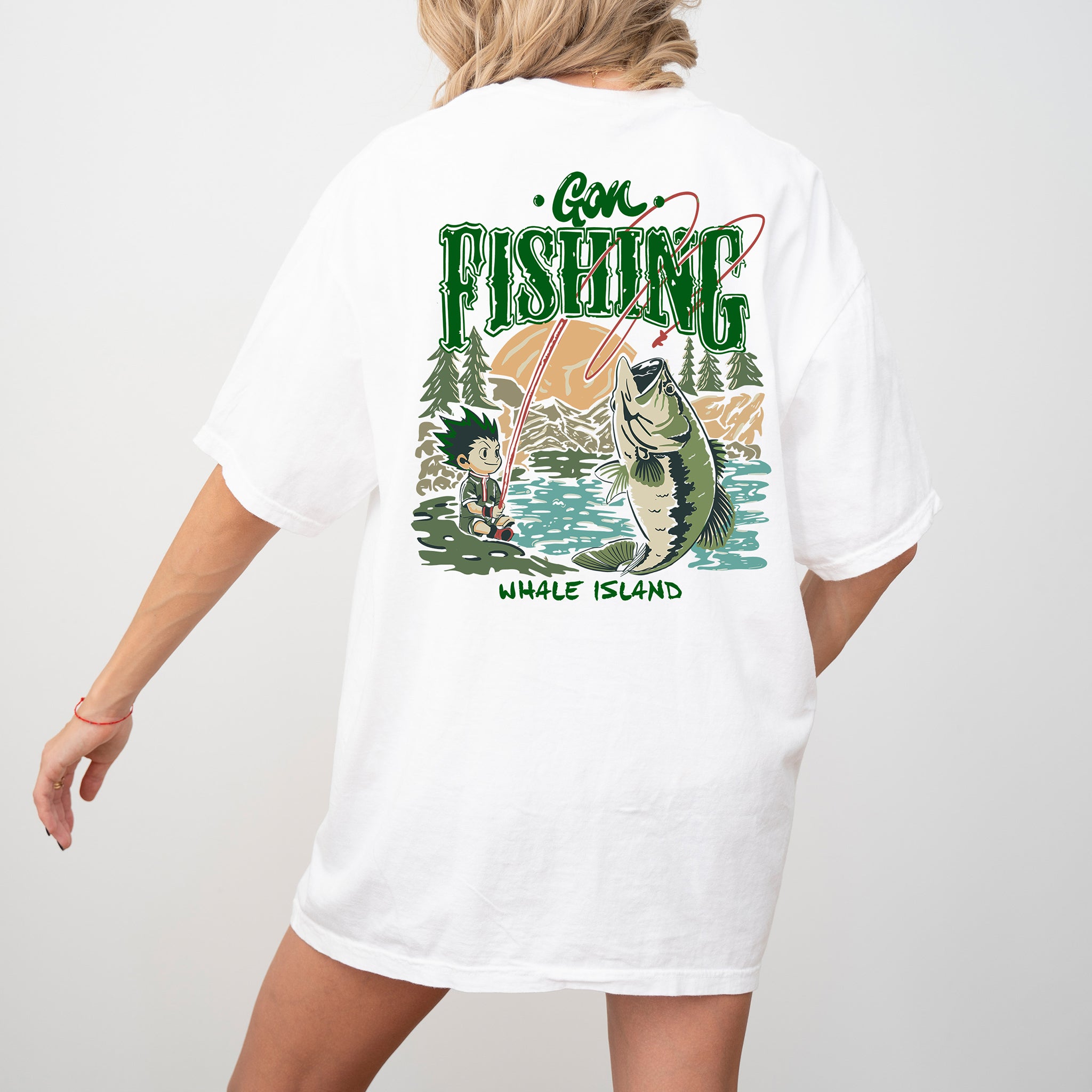 Retro Gon Hunter Fishing Shirt