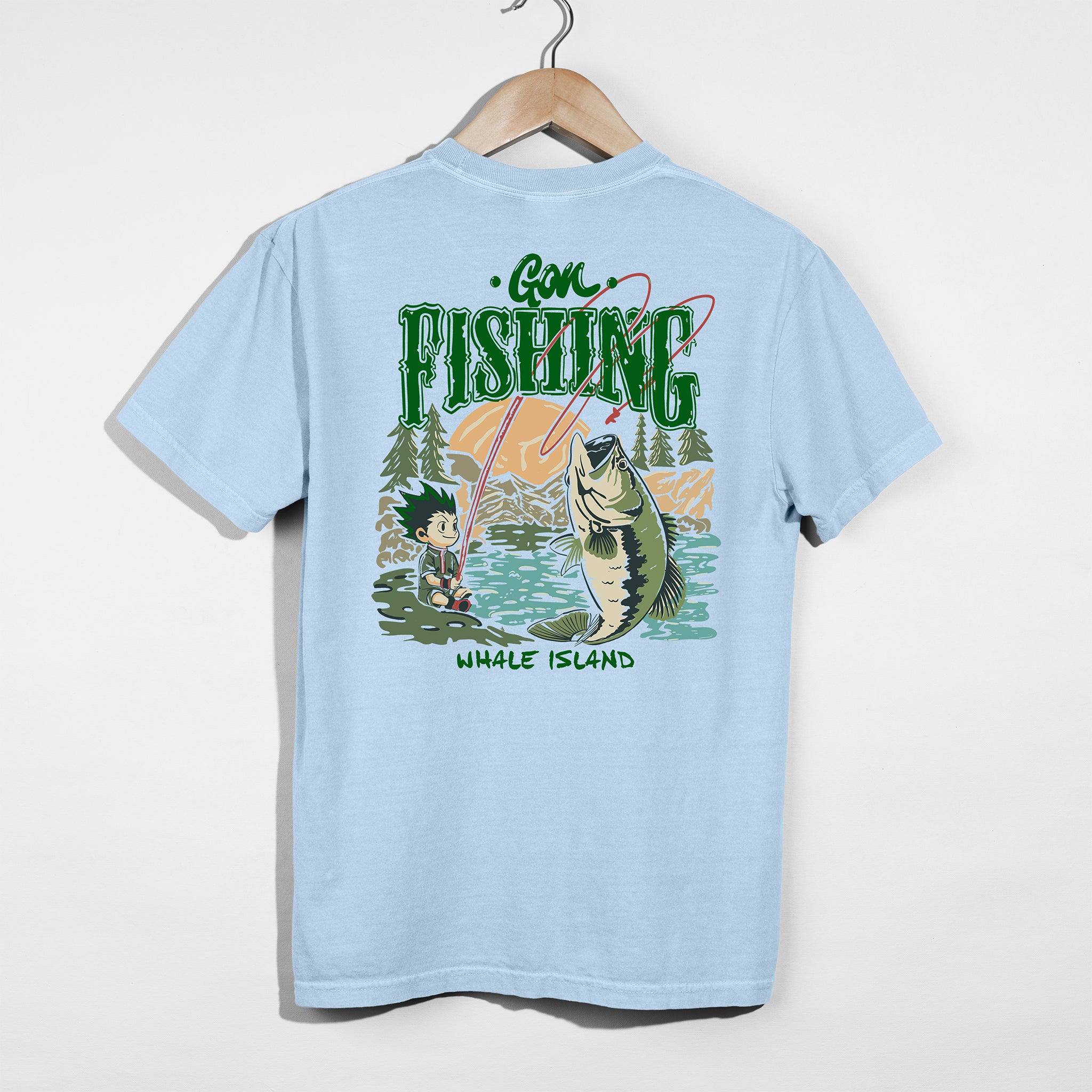 Retro Gon Hunter Fishing Shirt
