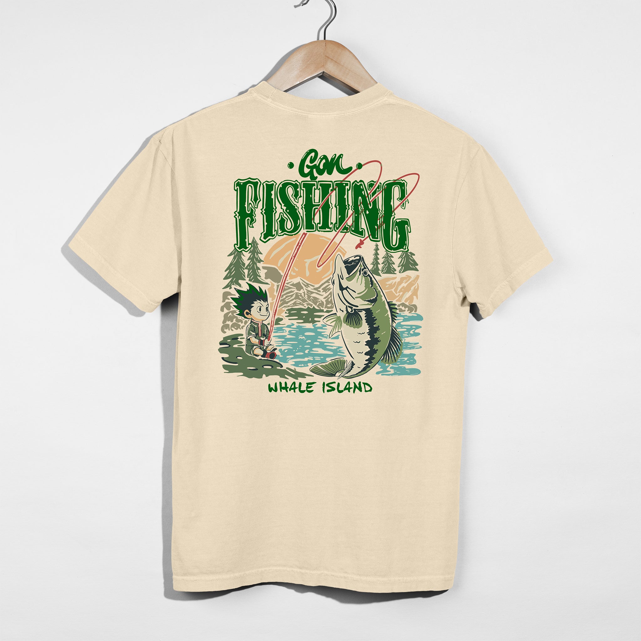 Retro Gon Hunter Fishing Shirt