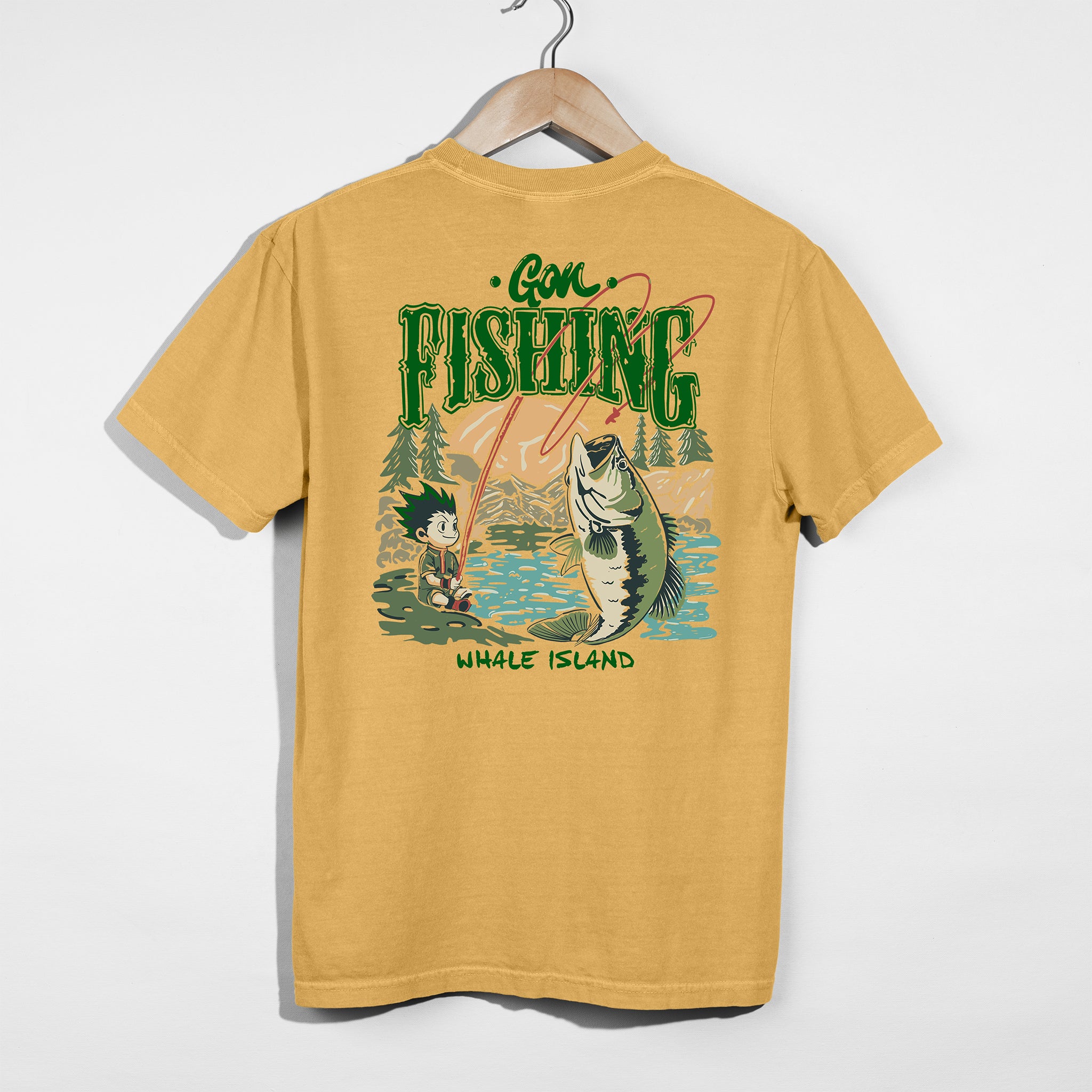 Retro Gon Hunter Fishing Shirt