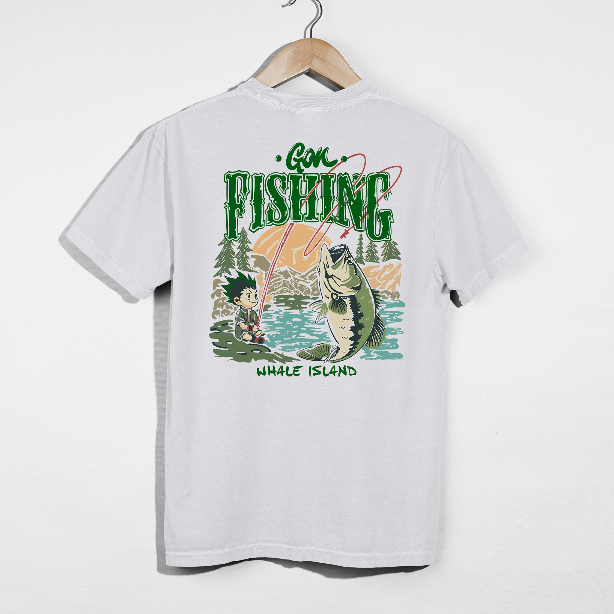 Retro Gon Hunter Fishing Shirt