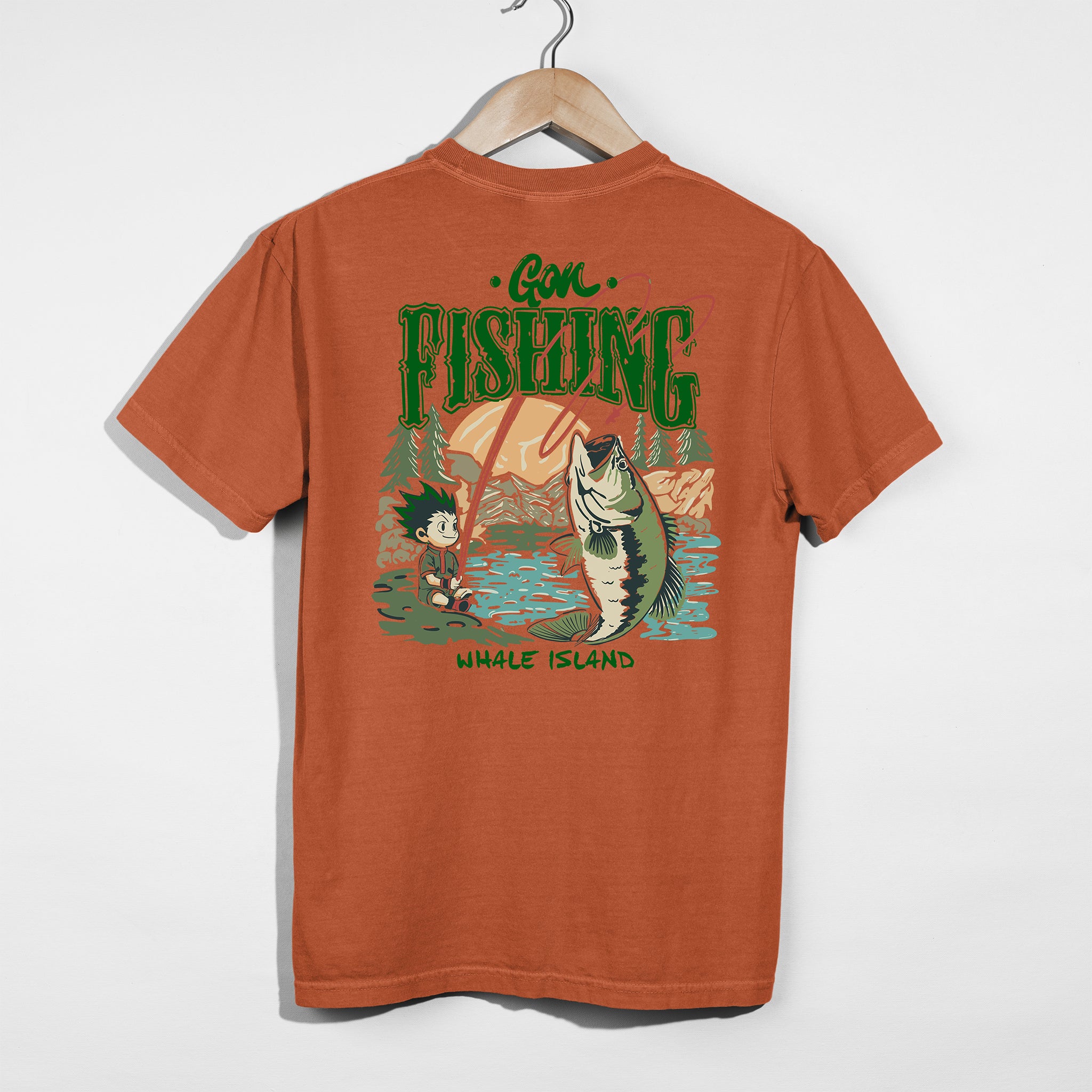Retro Gon Hunter Fishing Shirt