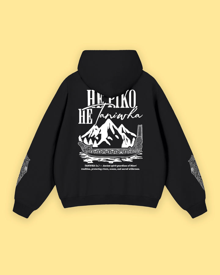 He piko he taniwha heavyweight hoodie