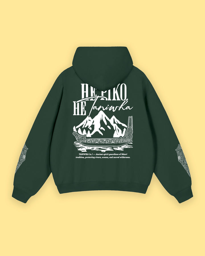 He piko he taniwha heavyweight hoodie