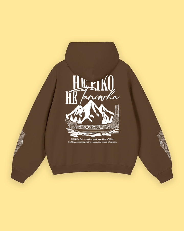 He piko he taniwha heavyweight hoodie