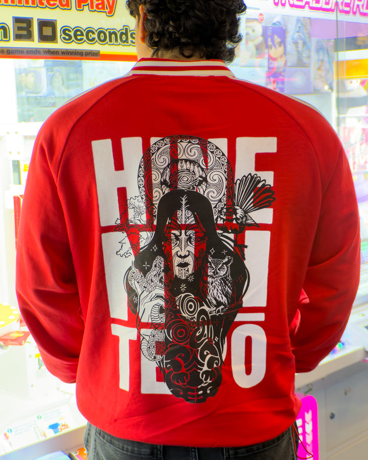 Te Pō, Te Otinga Striped Collar Sweatshirt