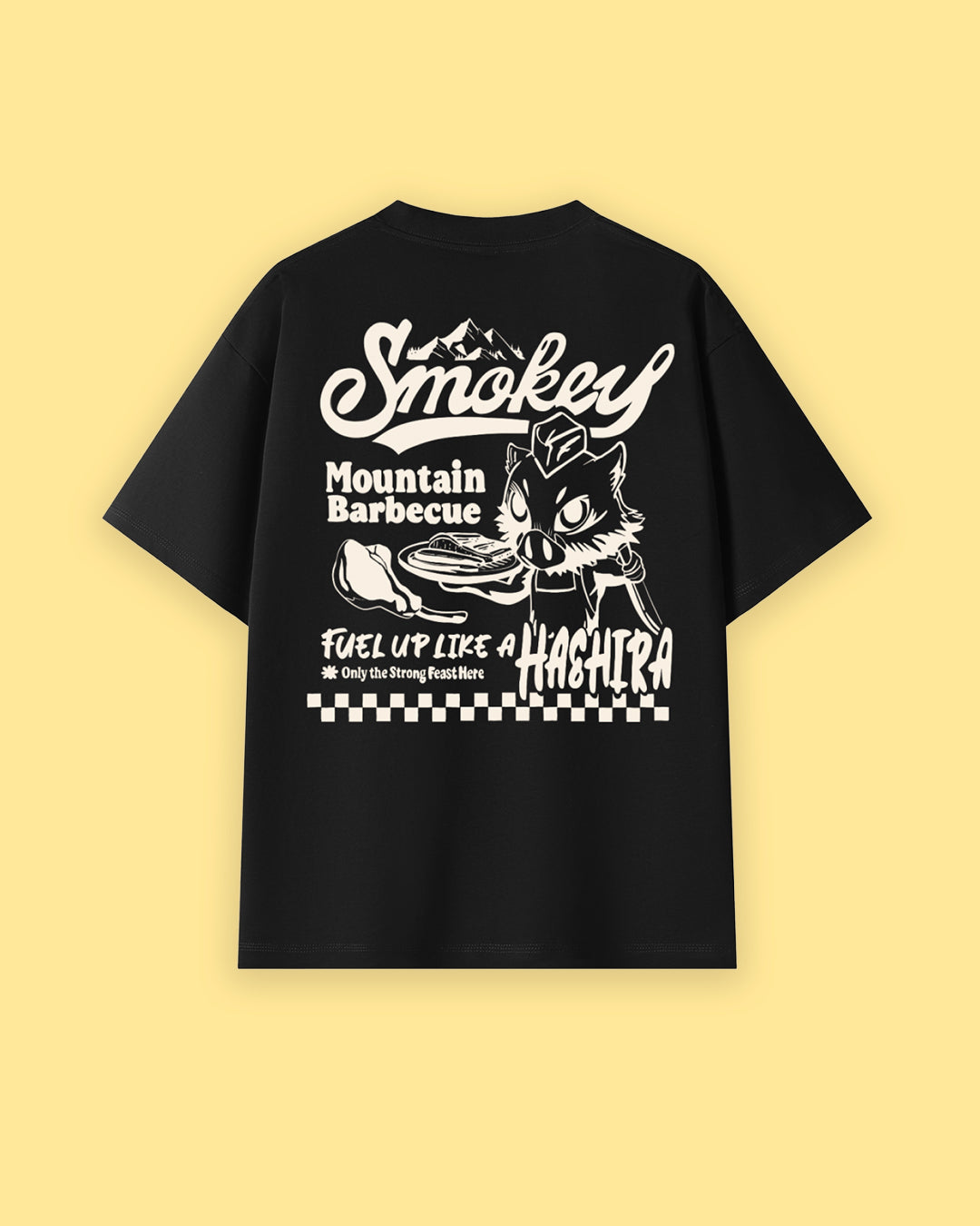 Inosuke Retro BBQ Tee - Creme Edition