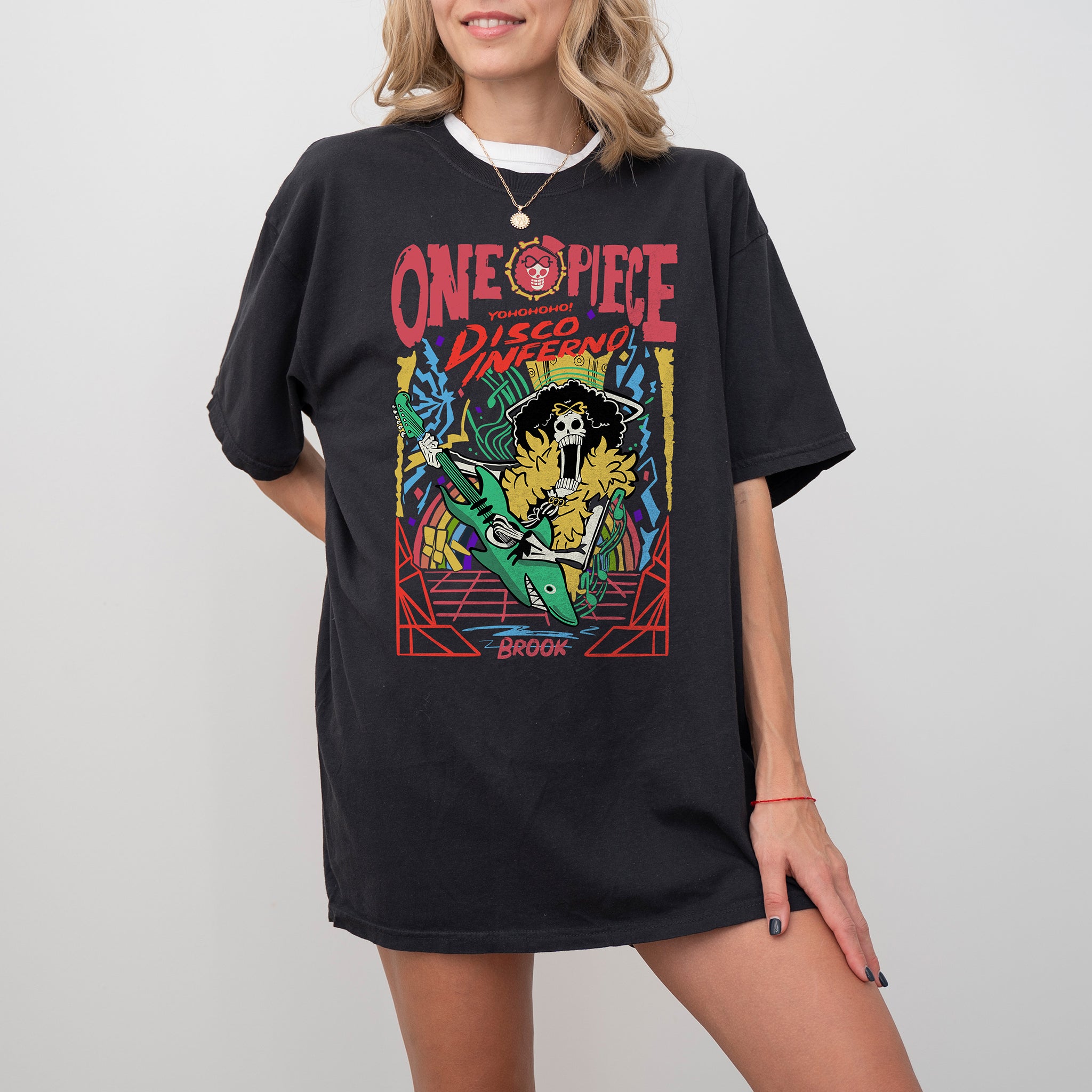 Brook 90s Anime Band Tee