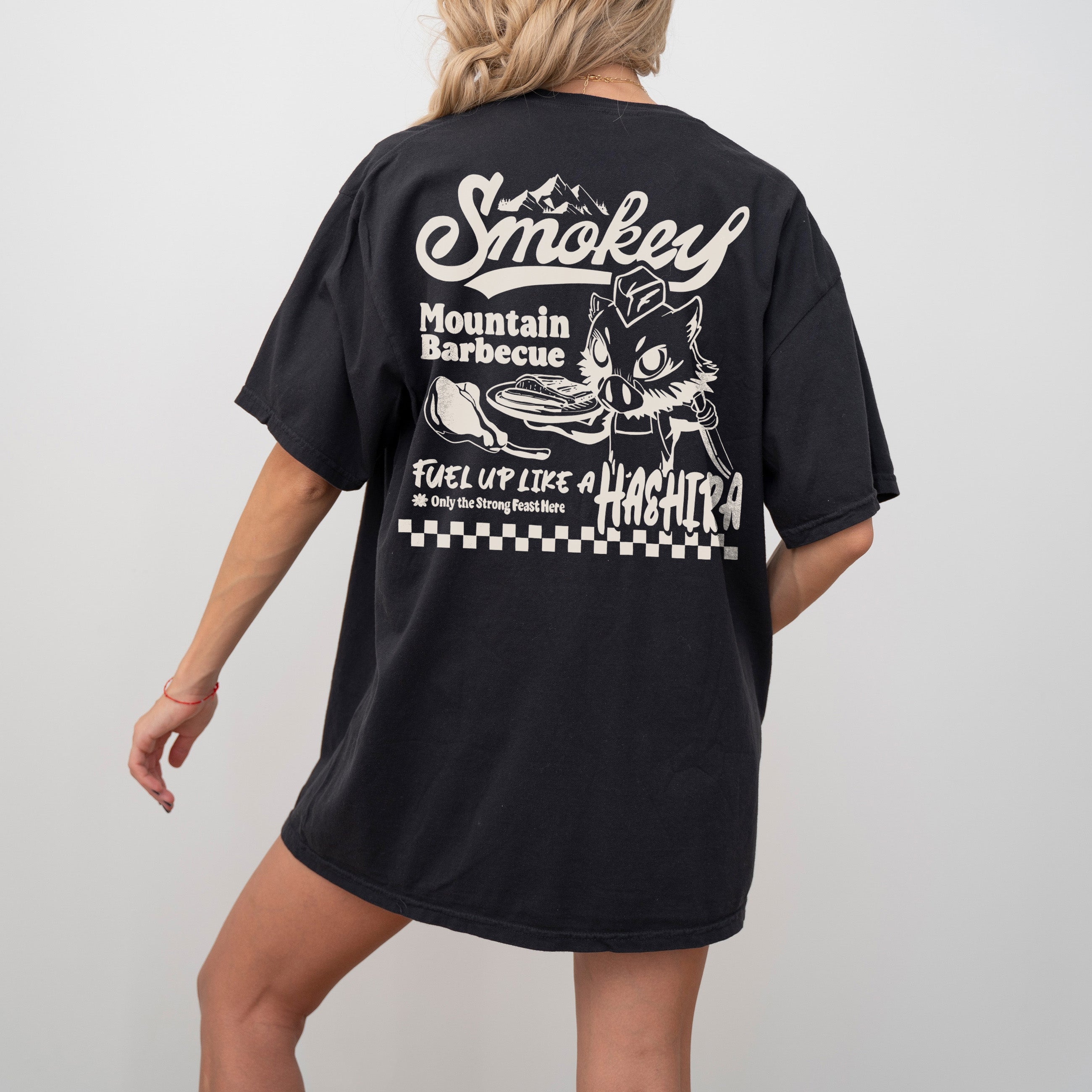 Retro Inosuke's BBQ Anime Shirt - Creme Edition