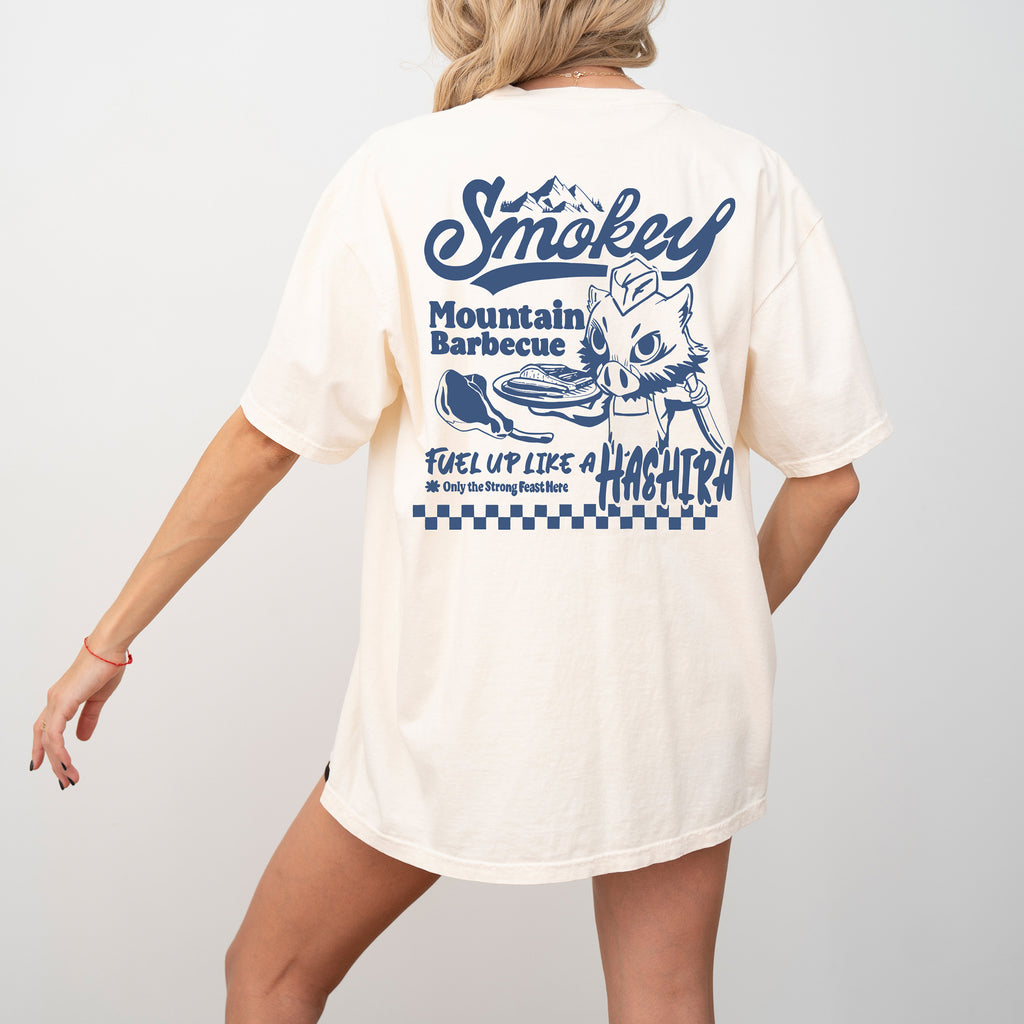 Inosuke's Smokey BBQ Shirt - Blue Edition