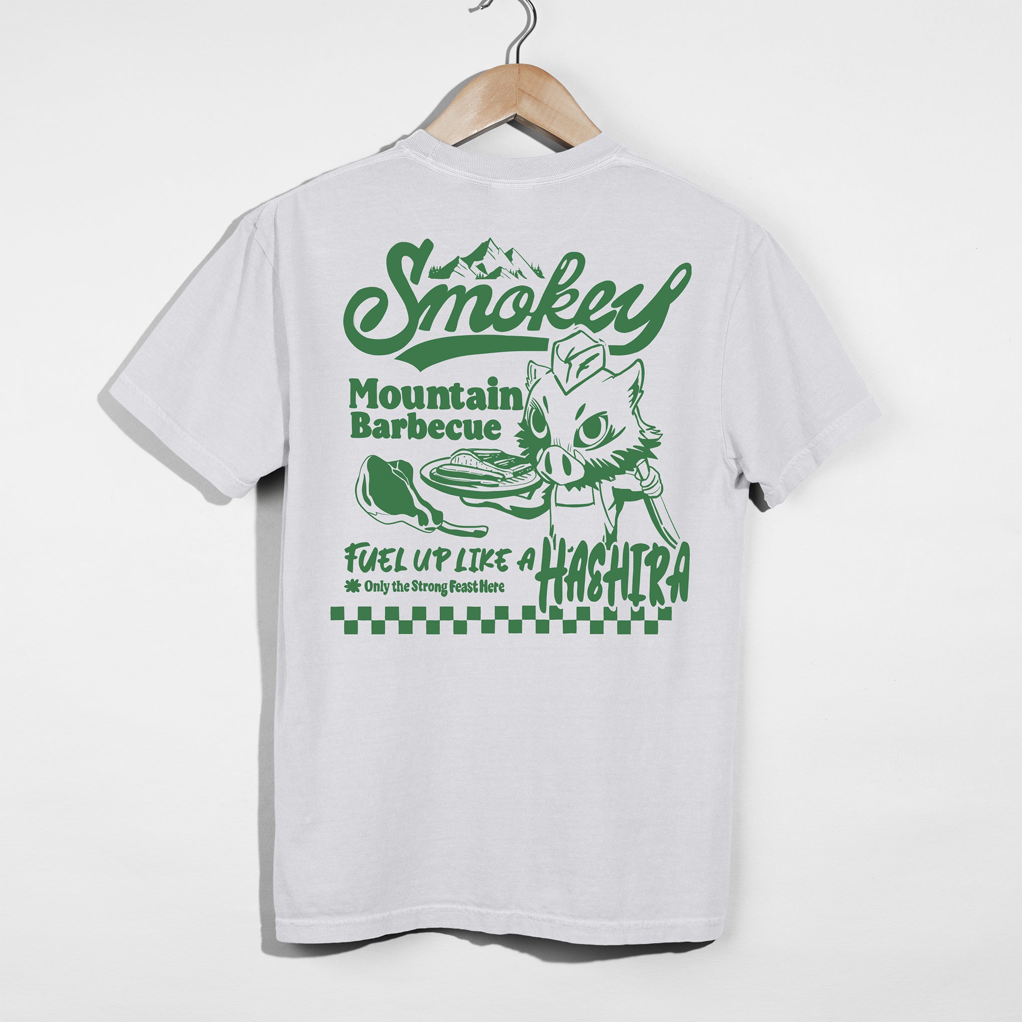 Inosuke's Smokey BBQ Shirt - Green Edition