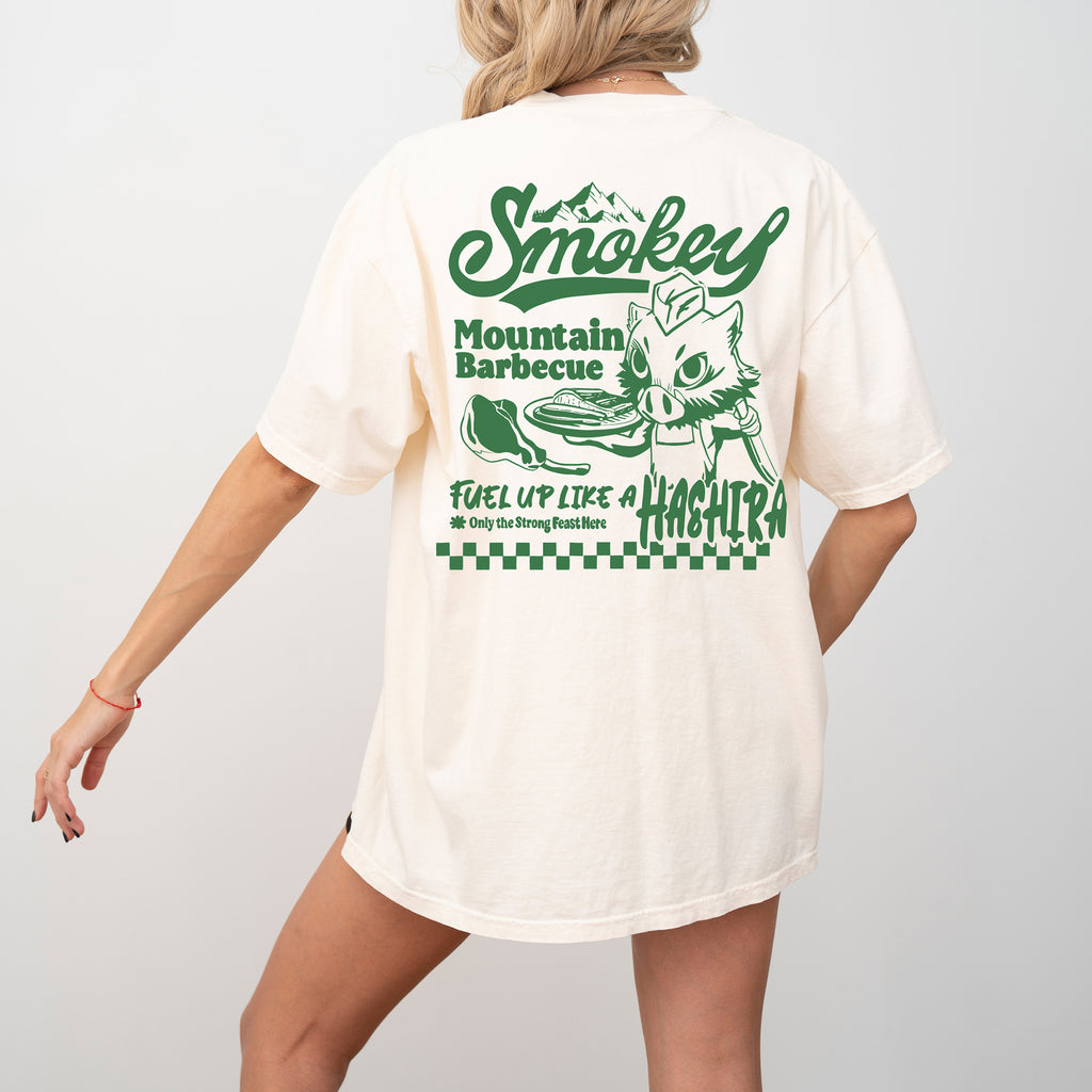 Inosuke's Smokey BBQ Shirt - Green Edition