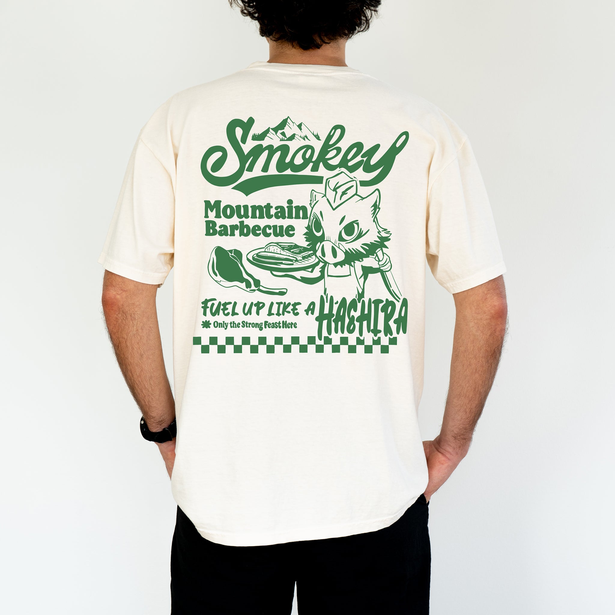 Inosuke's Smokey BBQ Shirt - Green Edition