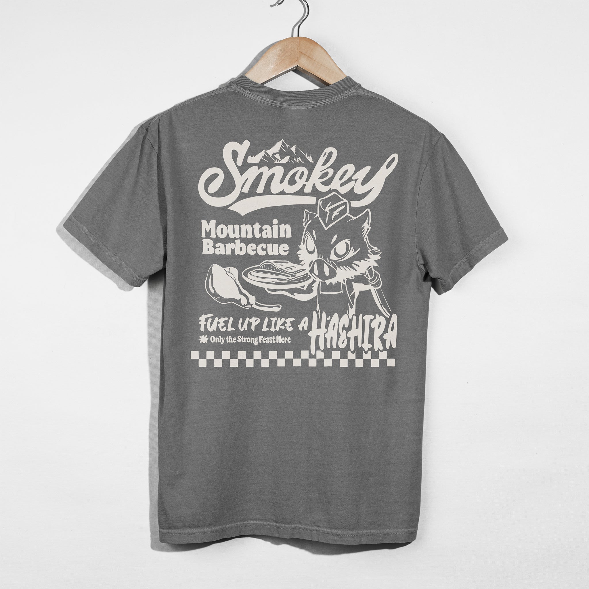 Retro Inosuke's BBQ Anime Shirt - Creme Edition