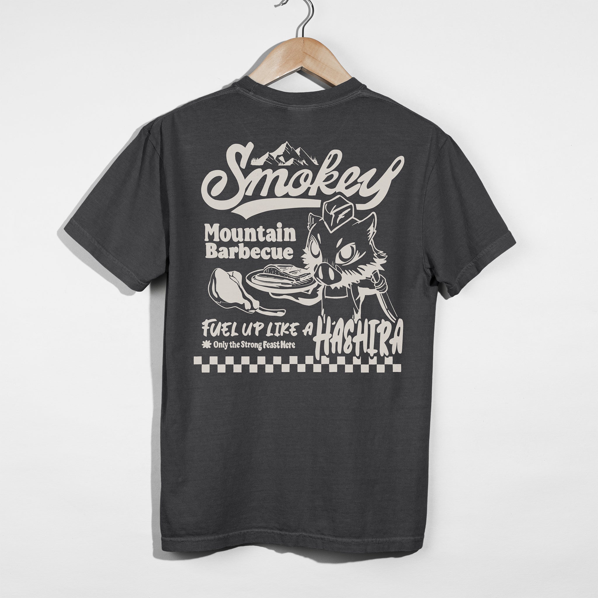 Retro Inosuke's BBQ Anime Shirt - Creme Edition