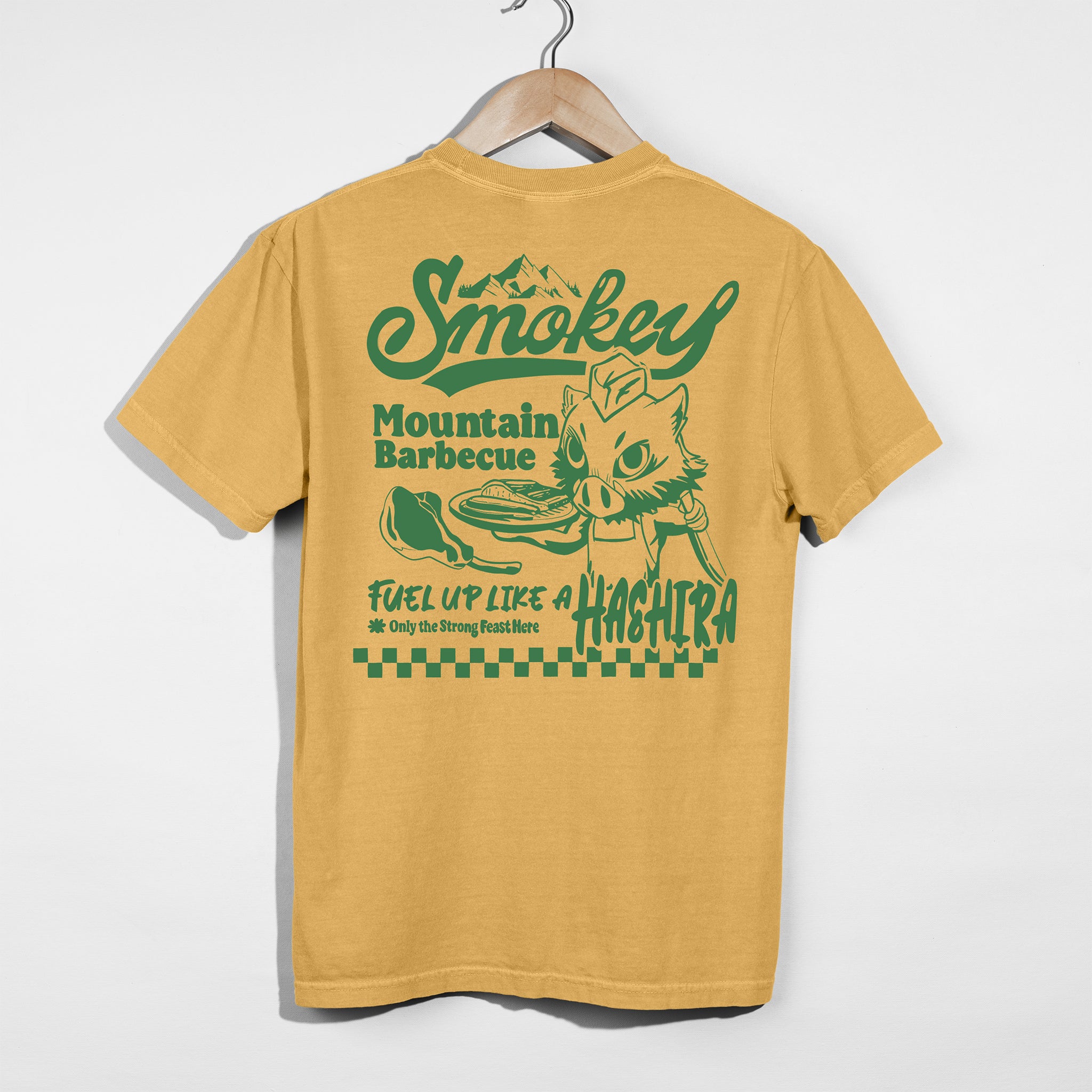 Inosuke's Smokey BBQ Shirt - Green Edition