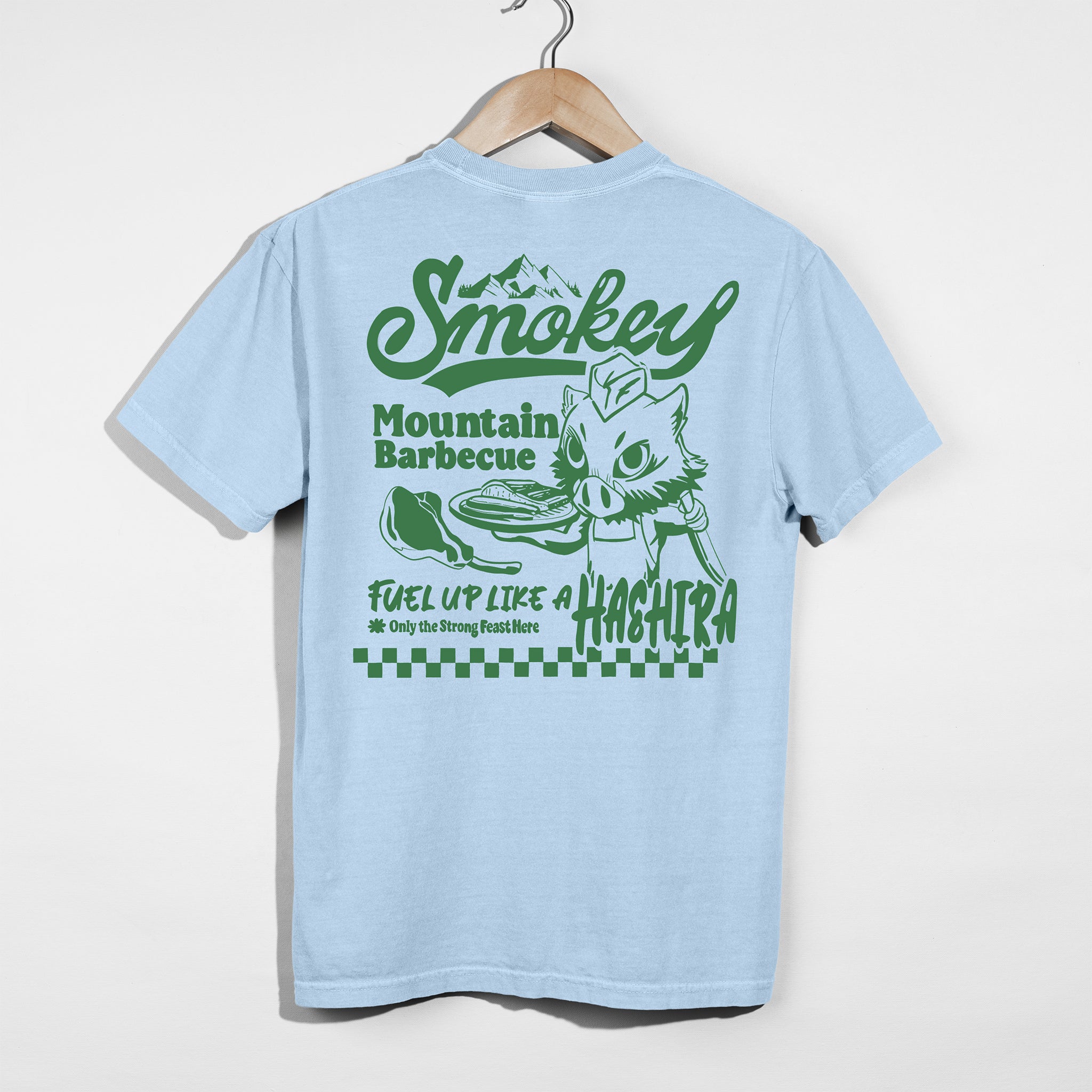 Inosuke's Smokey BBQ Shirt - Green Edition
