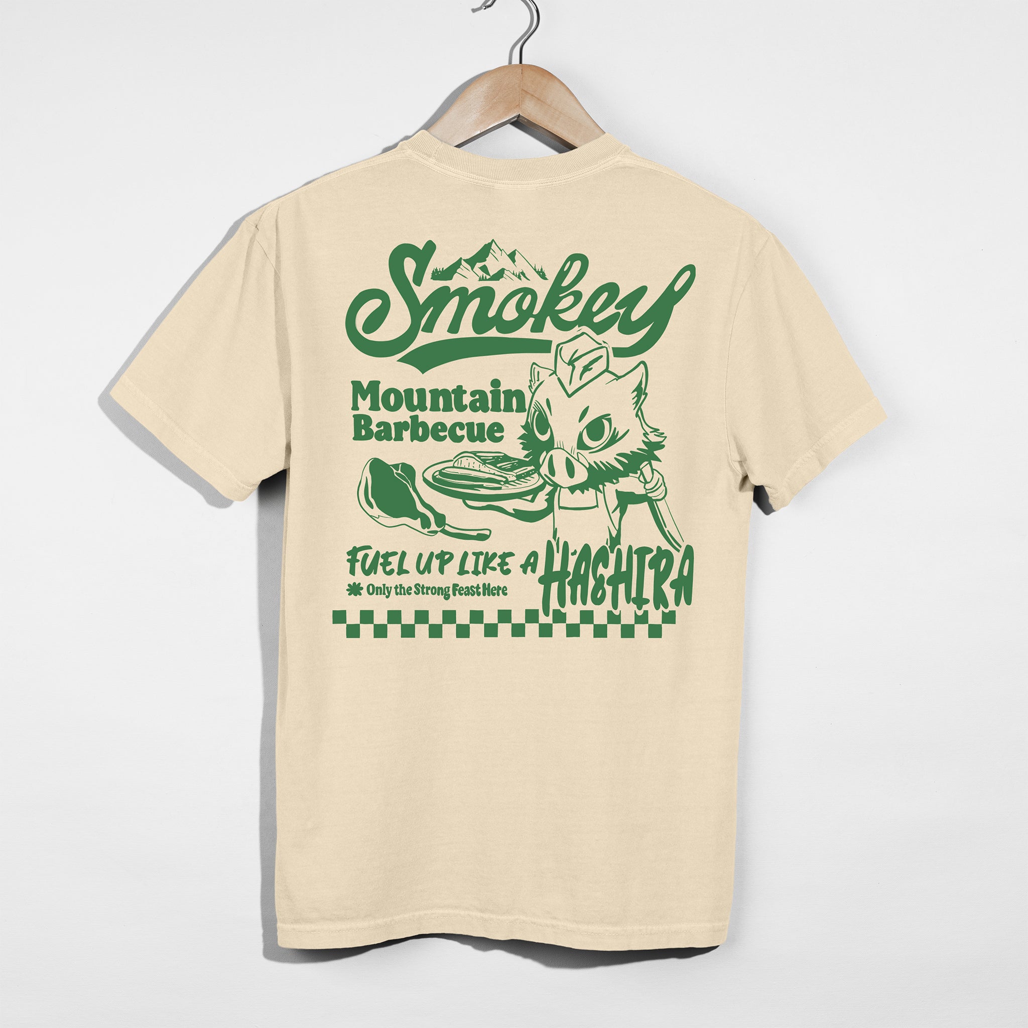 Inosuke's Smokey BBQ Shirt - Green Edition