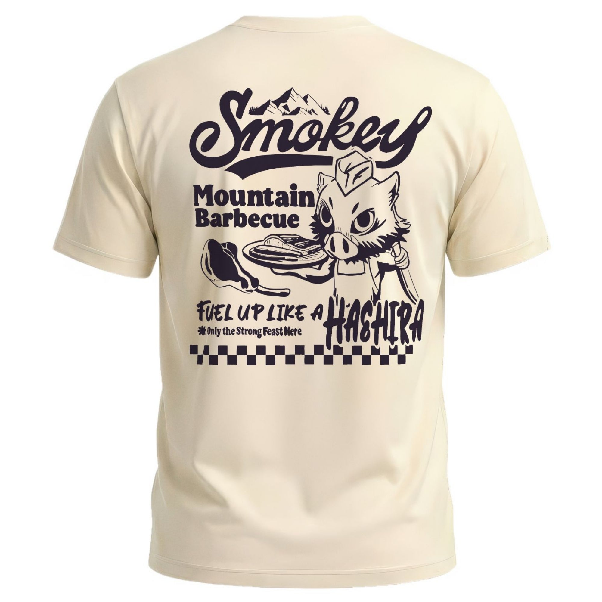 Inosuke 1960s Retro BBQ Shirt Black Edition