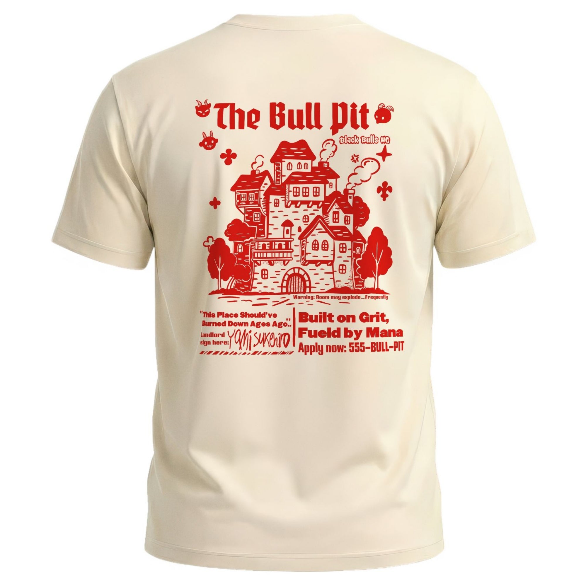 Black Bulls HQ Work Shirt - Red Edition