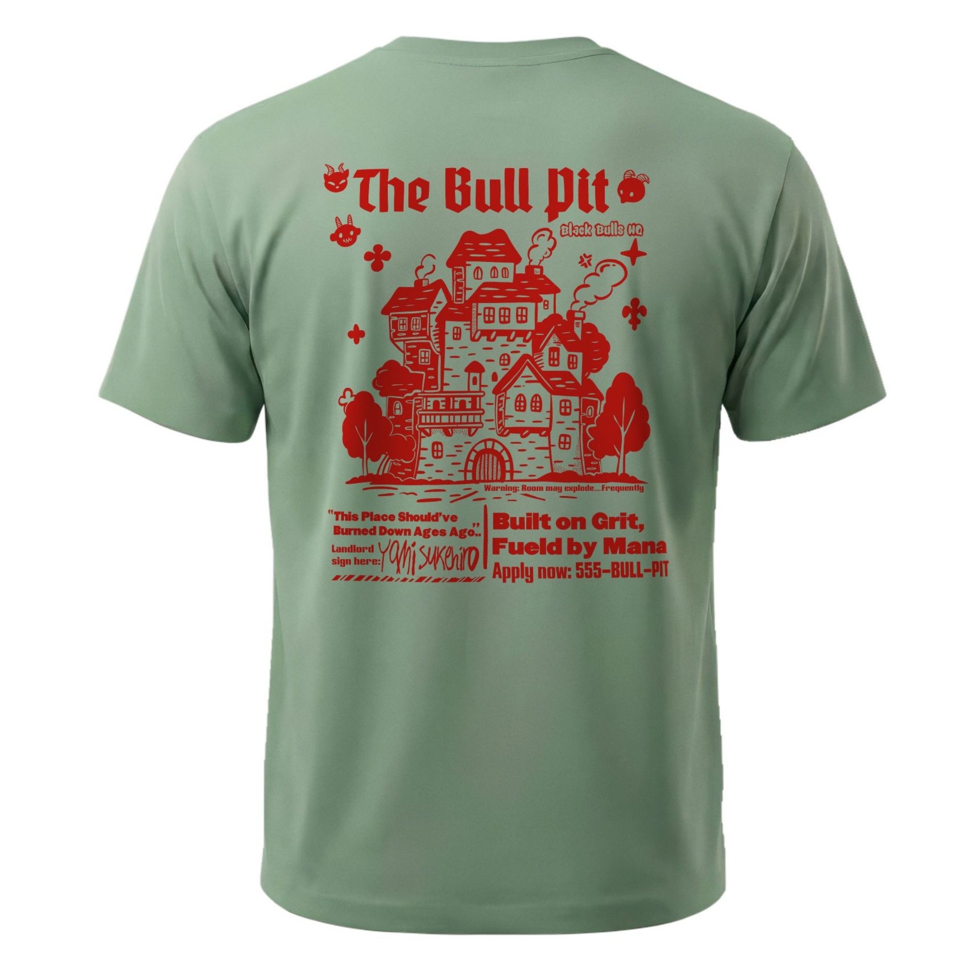 Black Bulls HQ Work Shirt - Red Edition