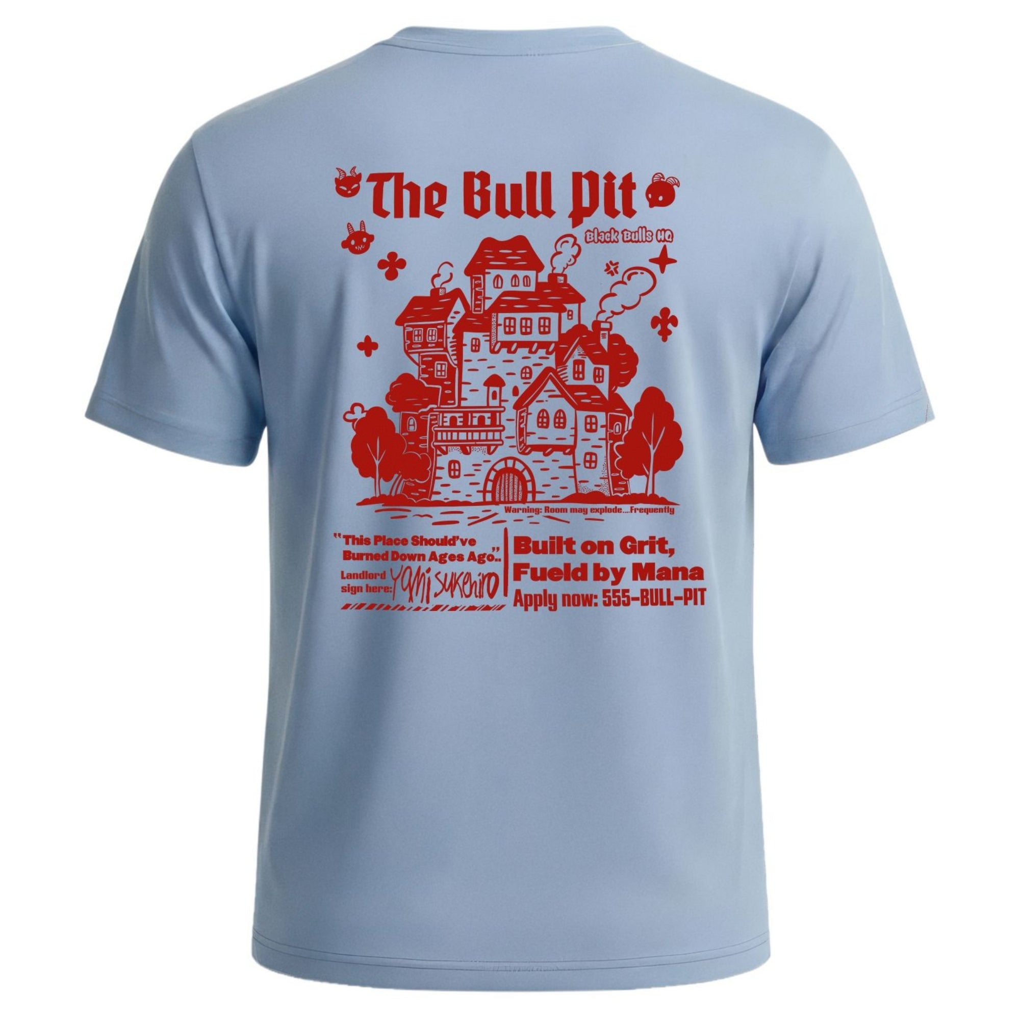 Black Bulls HQ Work Shirt - Red Edition