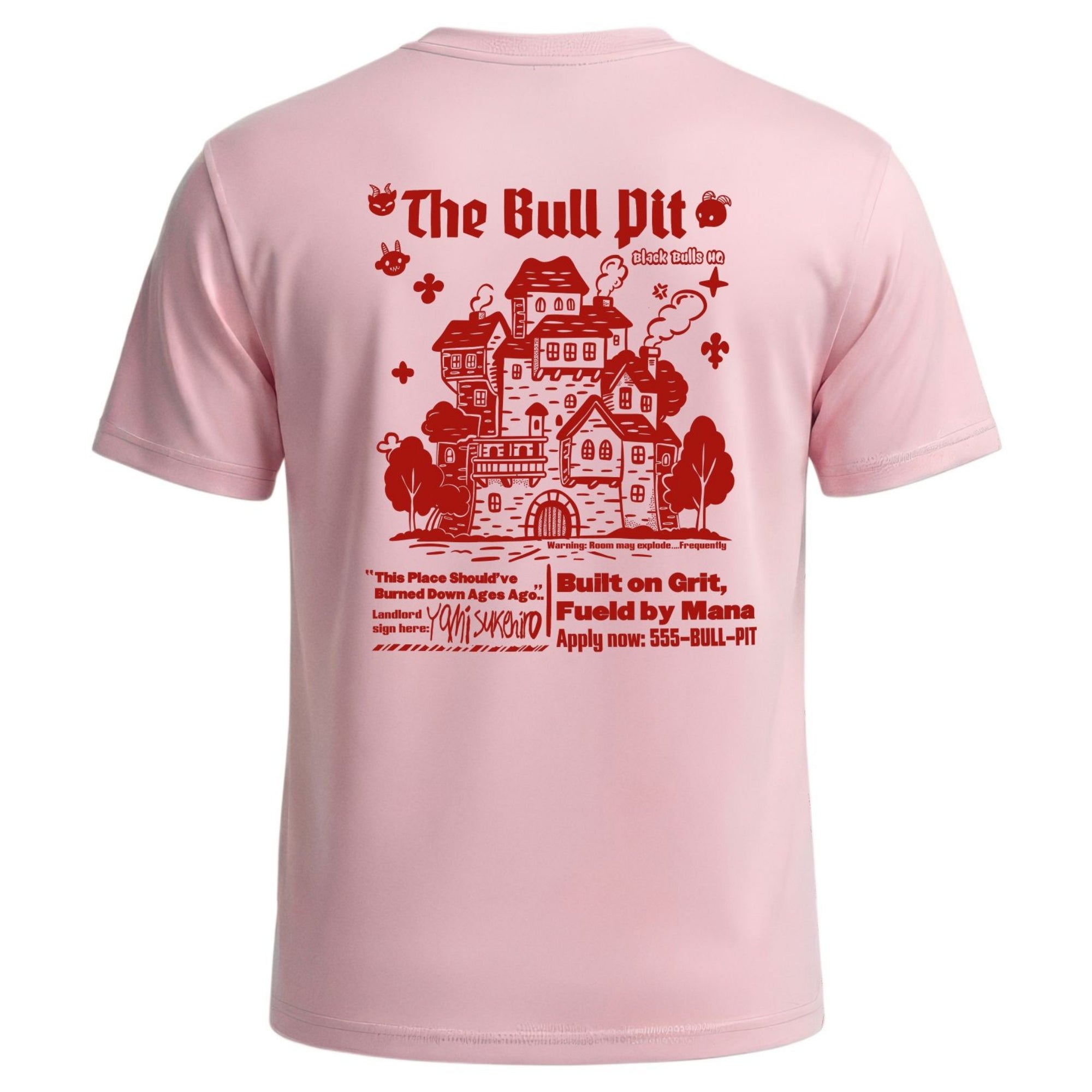 Black Bulls HQ Work Shirt - Red Edition