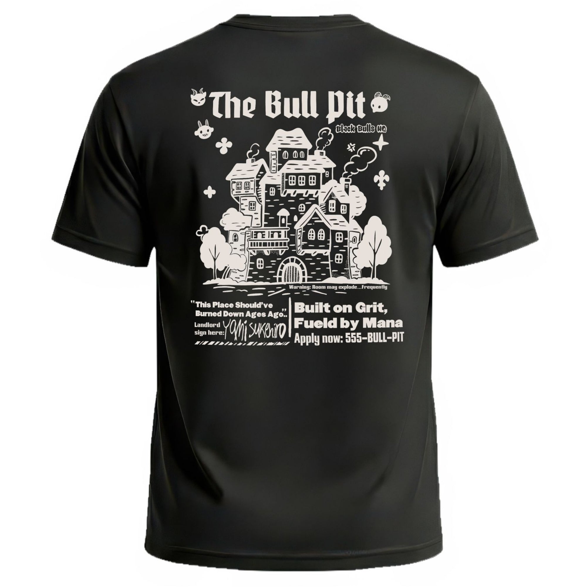 Black Bulls HQ Work Shirt - Creme Edition