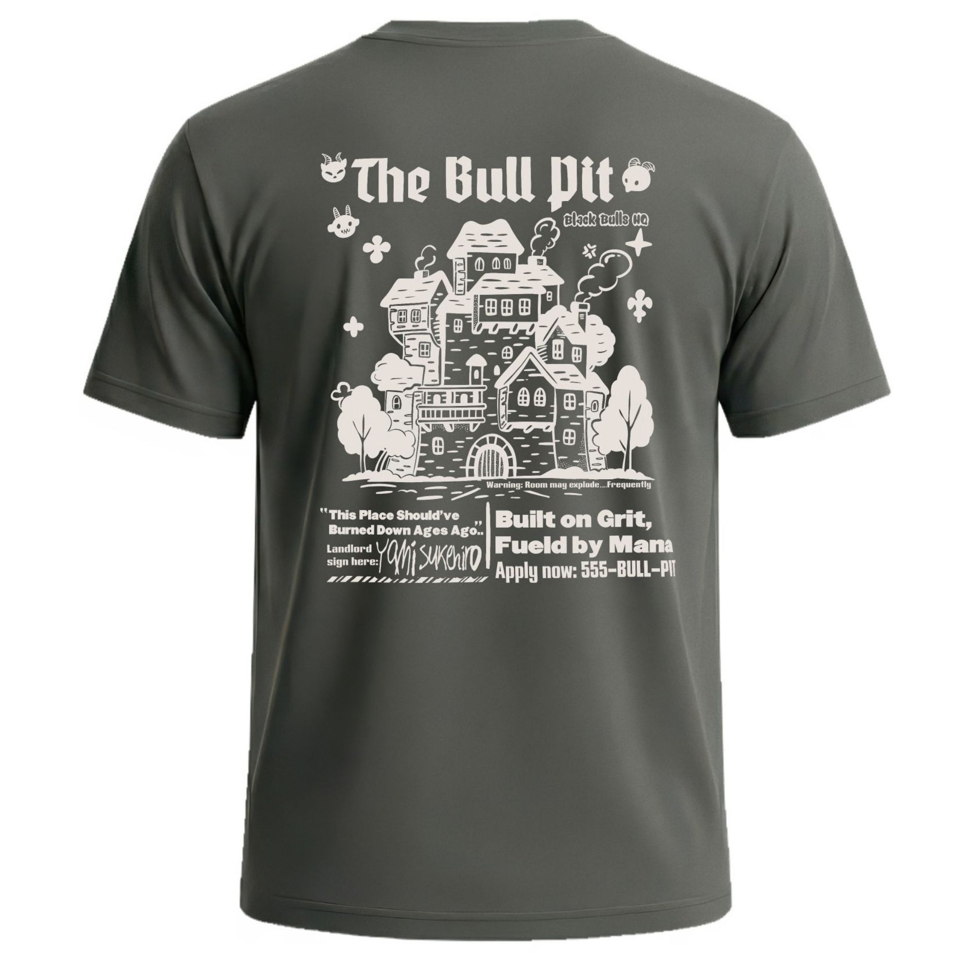 Black Bulls HQ Work Shirt - Creme Edition