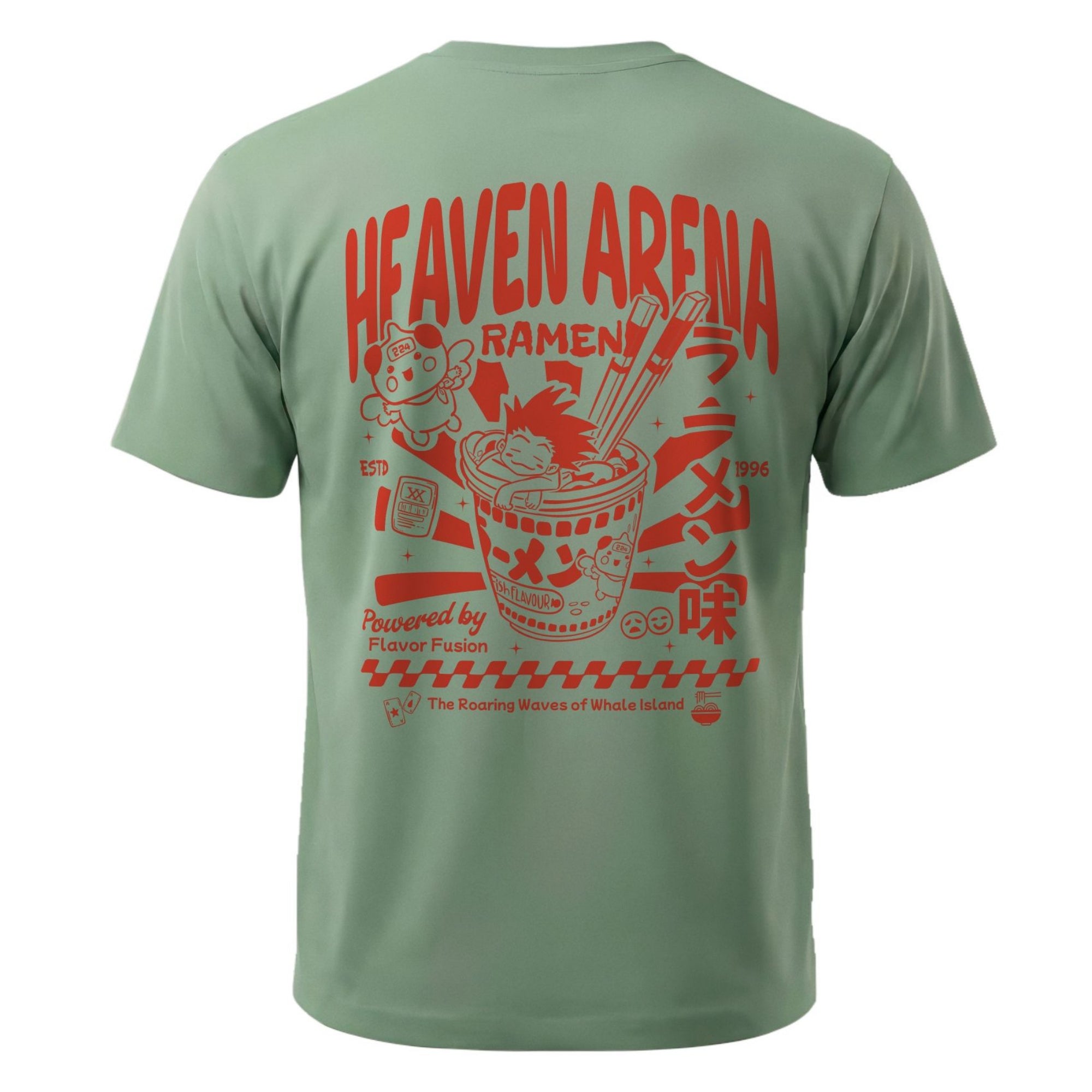 Gon Ramen Retro Shirt - Red Edition