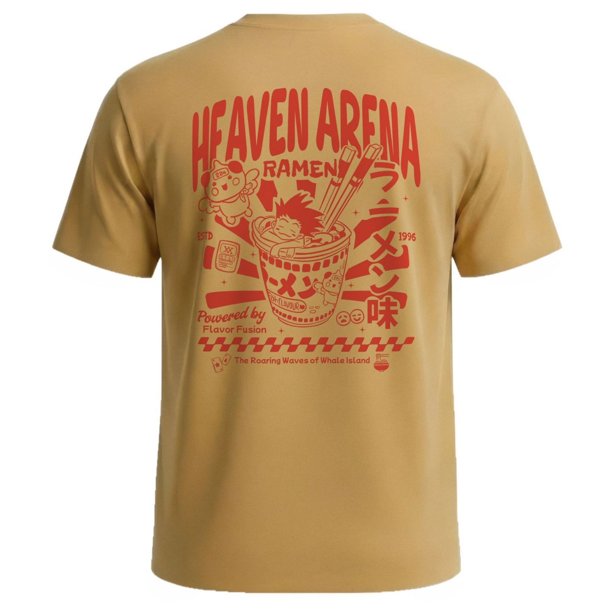 Gon Ramen Retro Shirt - Red Edition