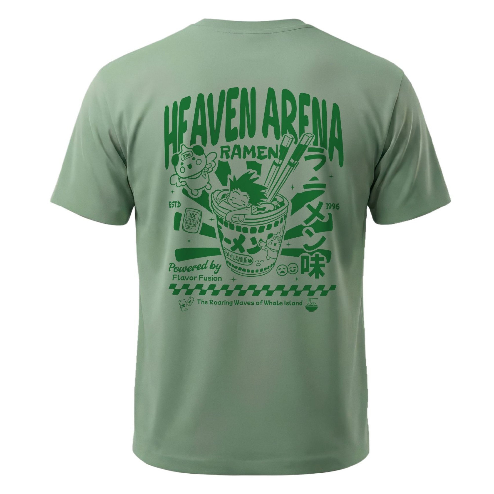 Gon Ramen Retro Shirt - Green Edition