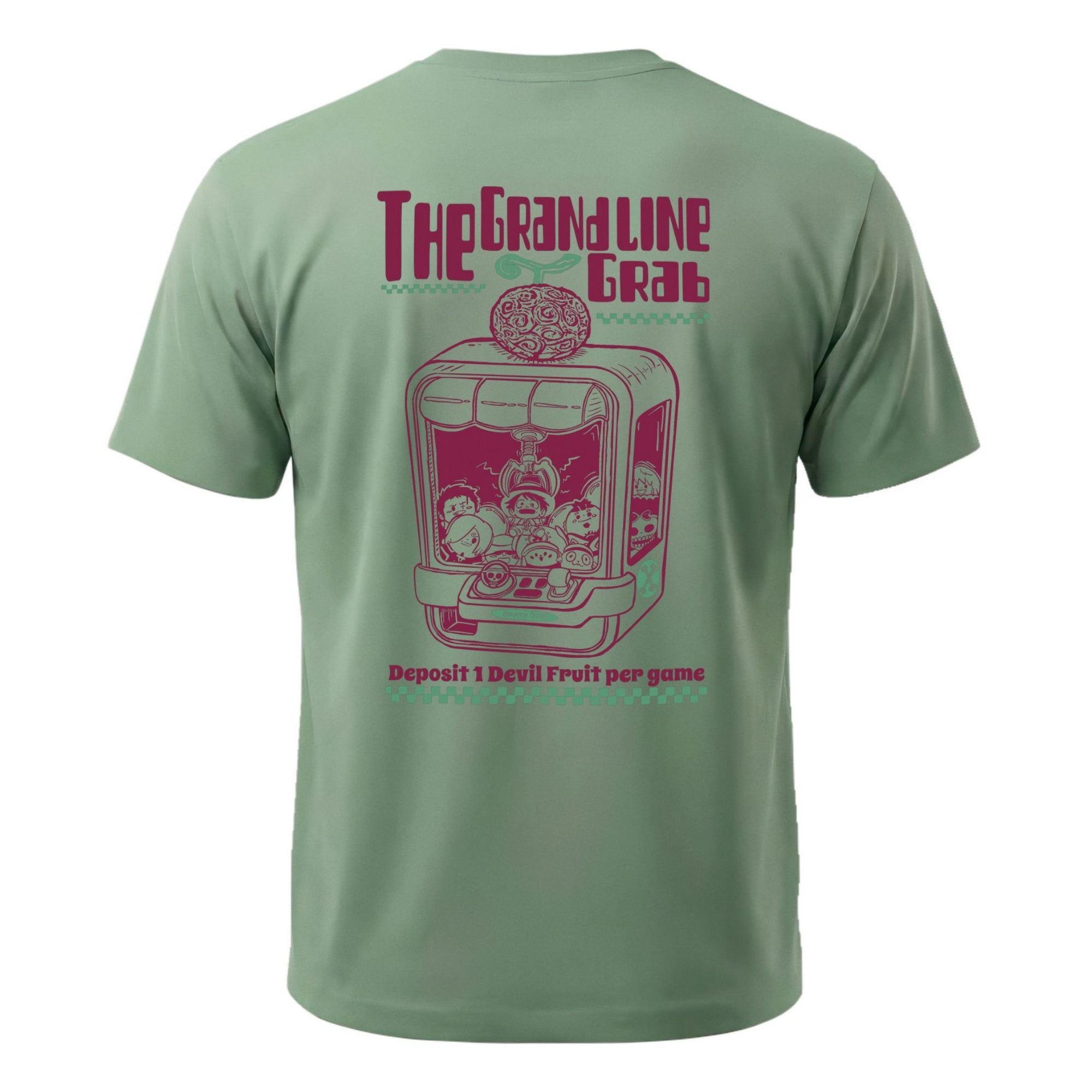 Grand Line Straw Hat Claw Machine Tee