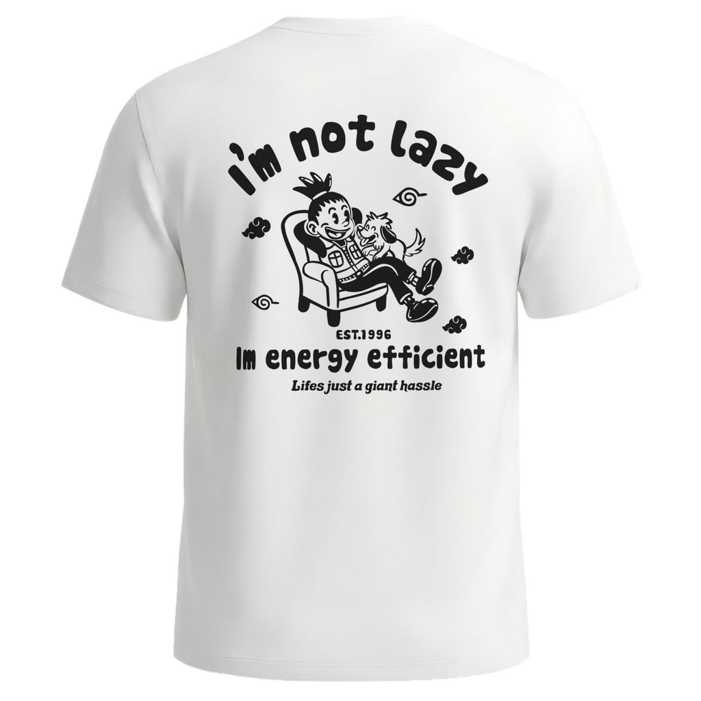 Energy Efficient Shikamaru Retro Cartoon Tee