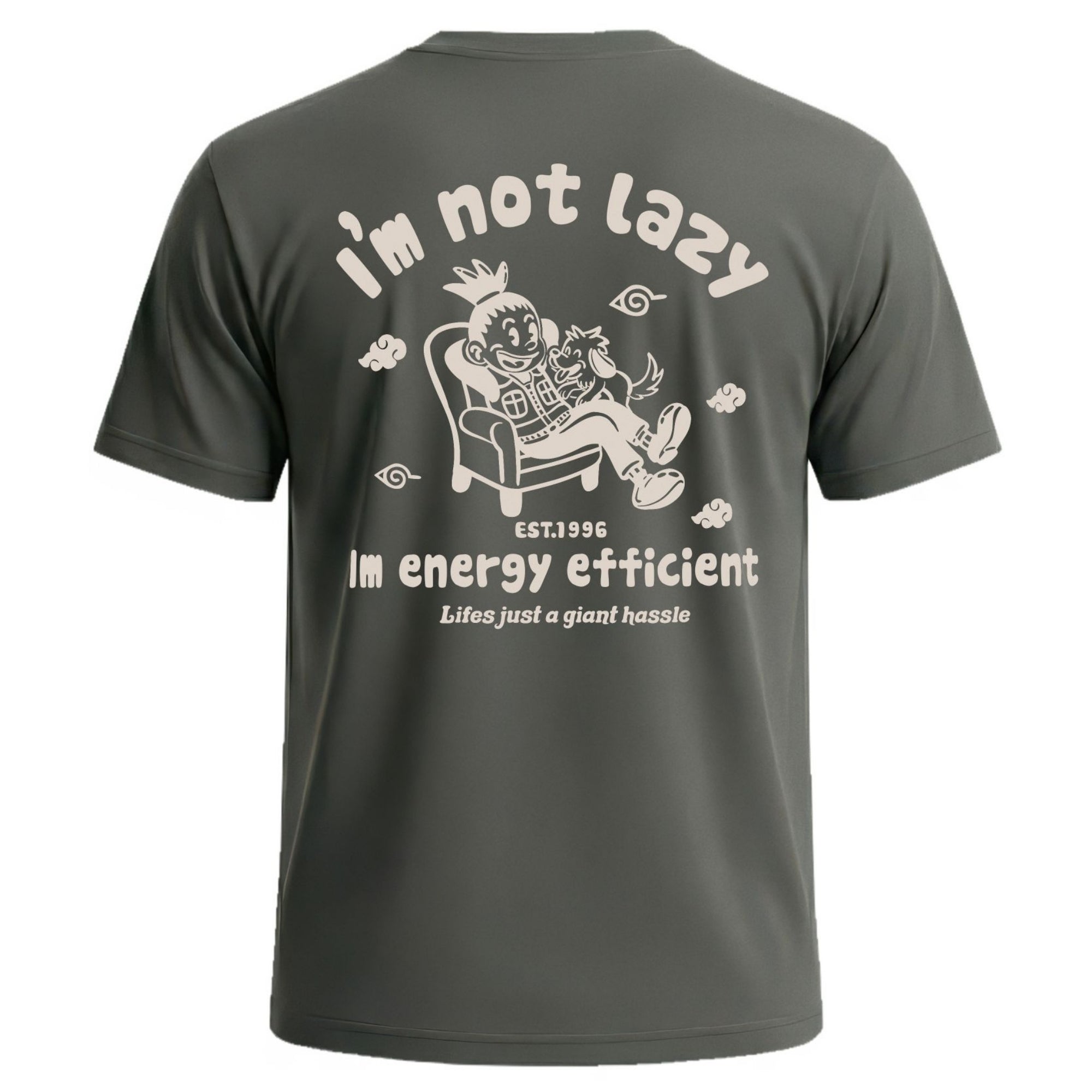Shikamaru Energy Efficient Retro Tee - Creme Edition