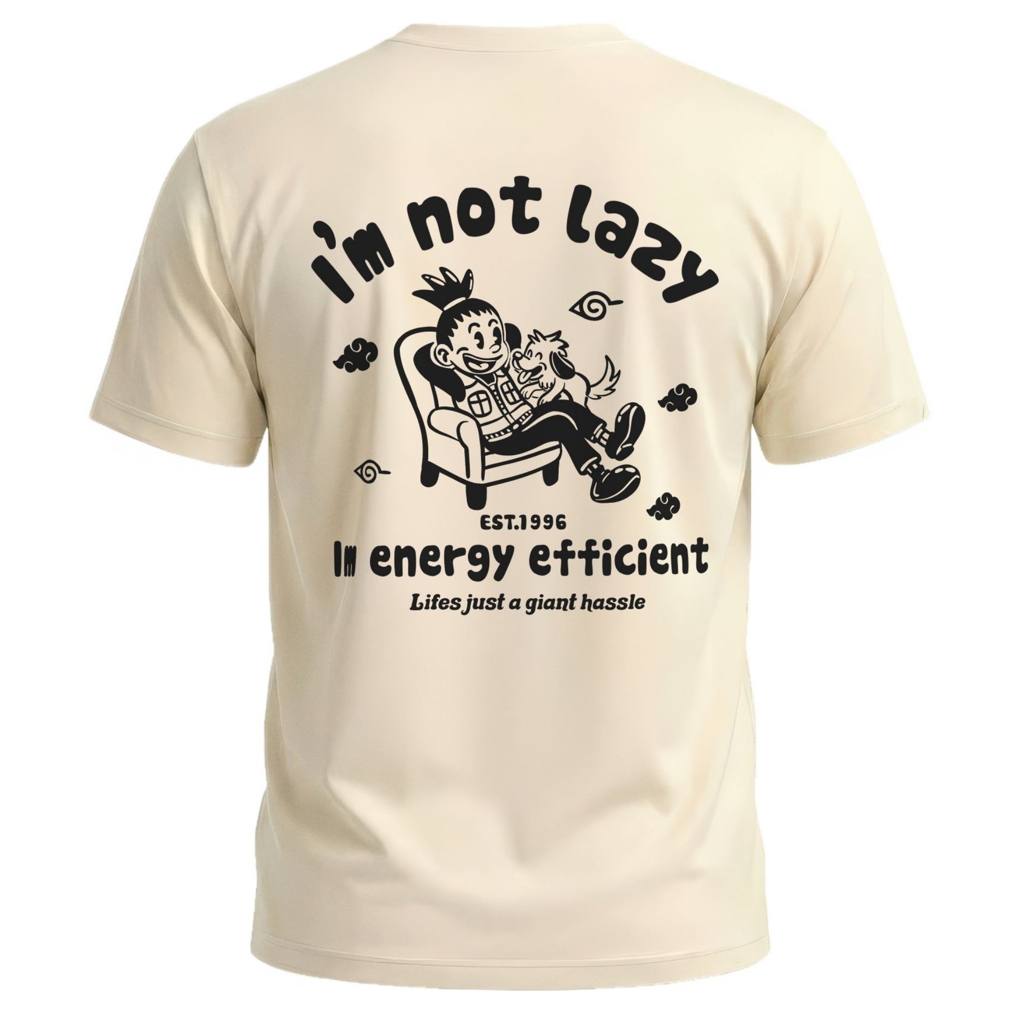 Energy Efficient Shikamaru Retro Cartoon Tee
