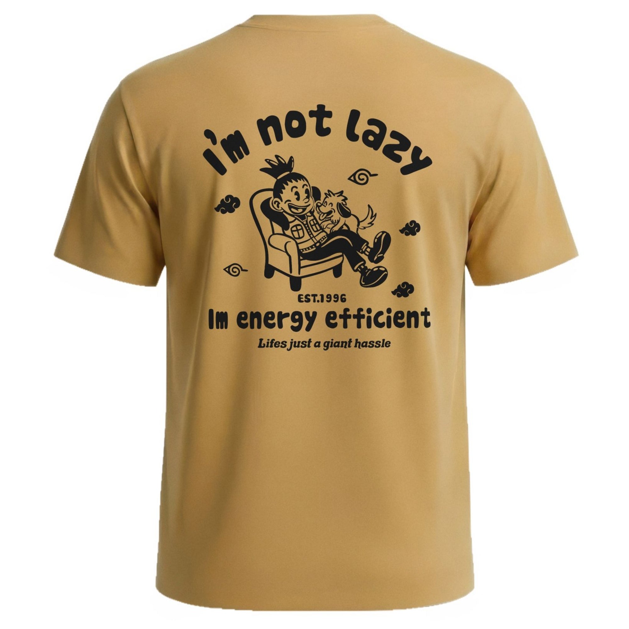 Energy Efficient Shikamaru Retro Cartoon Tee