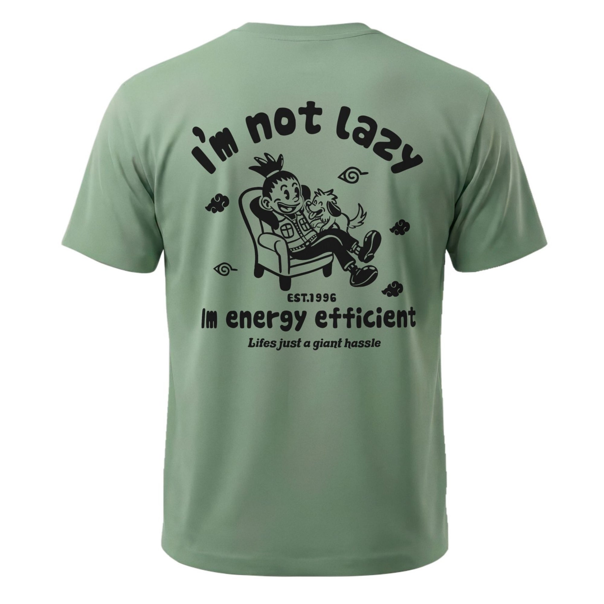 Energy Efficient Shikamaru Retro Cartoon Tee