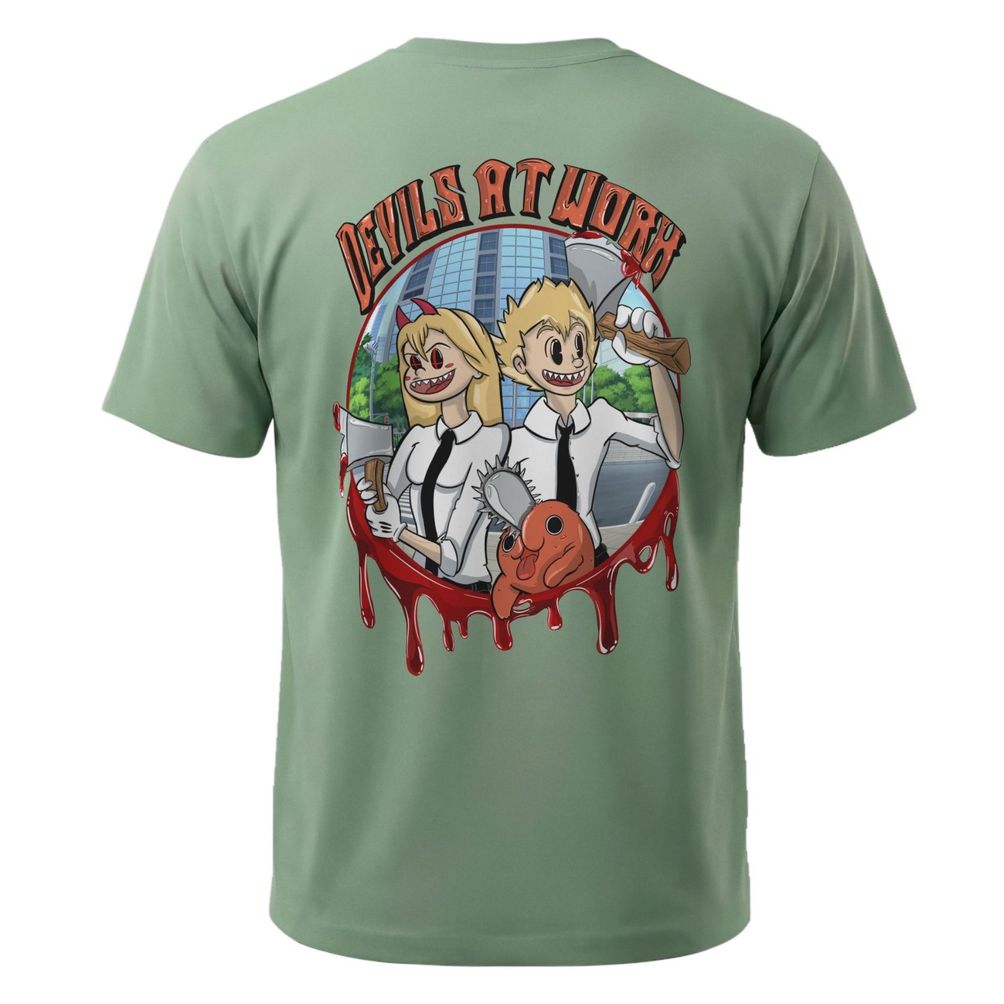 Devil's At Work Retro Shirt