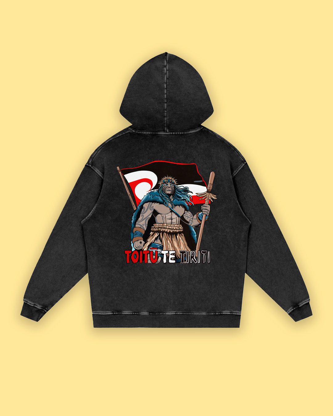 Warrior v2 Snow Washed Hoodie