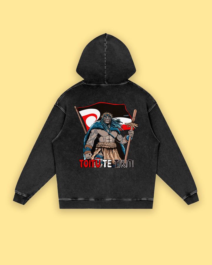 Warrior v2 Snow Washed Hoodie