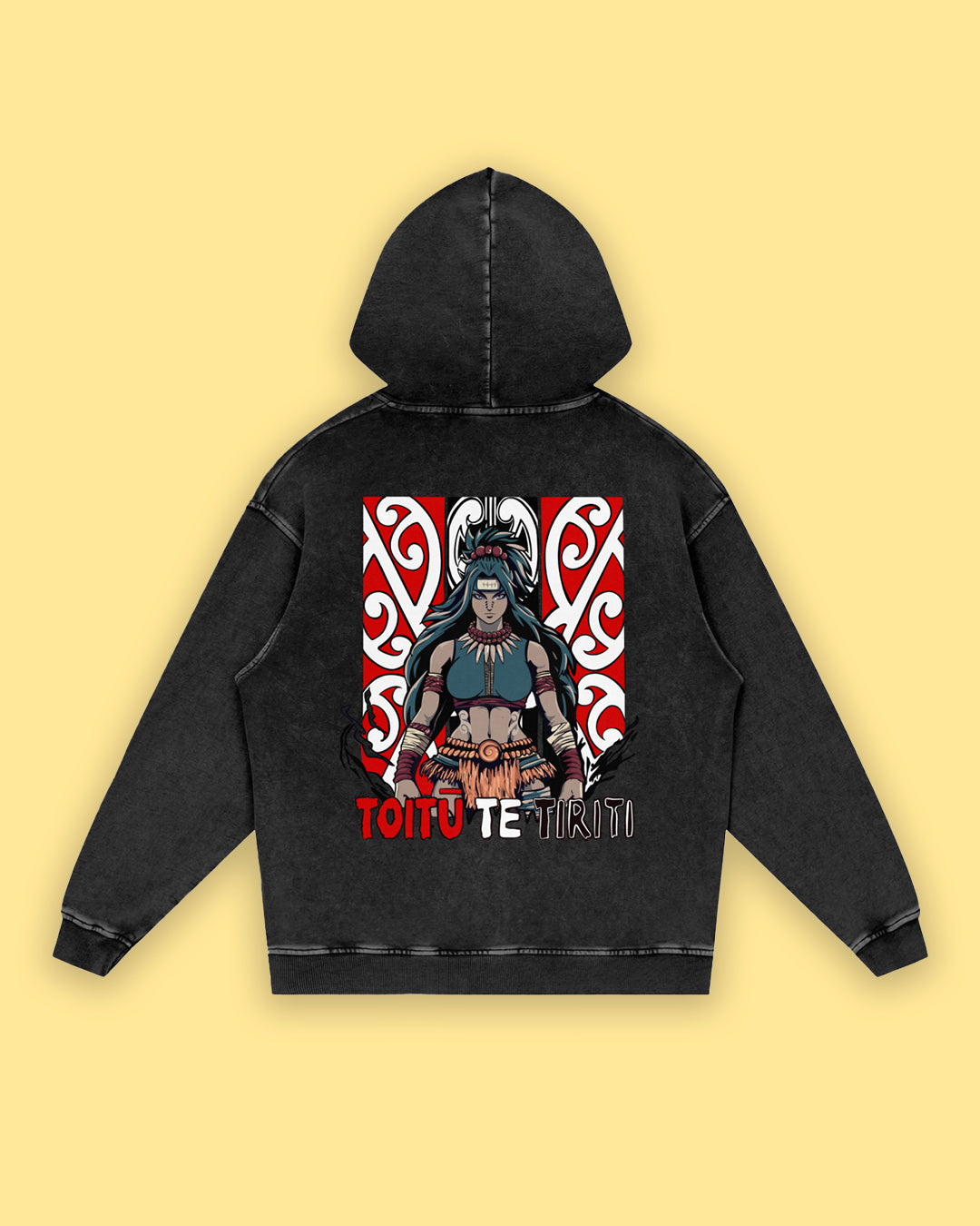 Warrior v3 Snow Washed Hoodie